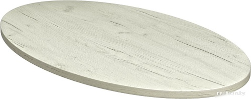 Столешница Millwood овальная 1600х1000х36 51783_bk_3 (дуб белый Craft)