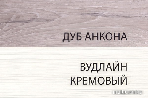 Шкаф-пенал Anrex Olivia 1DZ (вудлайн крем/дуб анкора)
