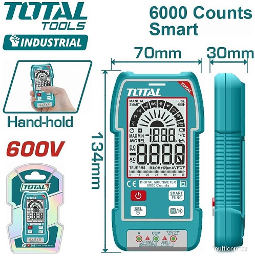 Мультиметр Total TMT516004