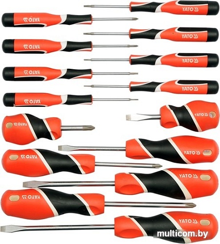 Набор отверток Yato YT-25981 (15 предметов)