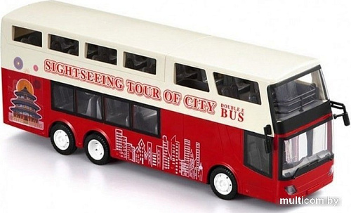 Автобус Double Eagle E640-003 (белый/красный)