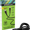 Кабель Ergolux ELX-CDC06-C02 USB Type-C - USB Type-C (1.2 м, черный)