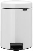 Brabantia Pedal Bin NewIcon 5 л (белый)
