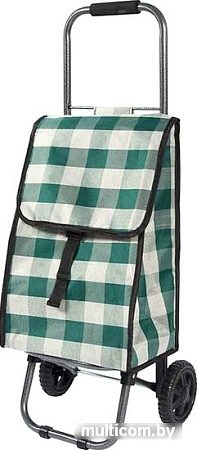 Сумка-тележка Рыжий кот D203 (зеленый)