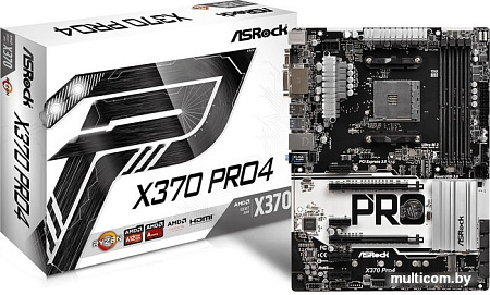 Материнская плата ASRock X370 Pro4