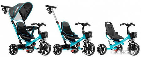 Детский велосипед Micio Veloce 2020 (бирюзовый)