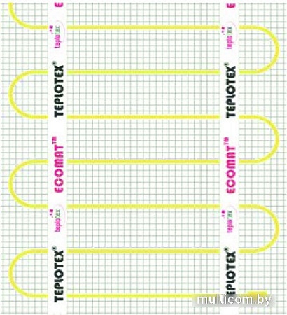 Нагревательный кабель Teplotex Ecomat Light 2ж 150w-3.0/450w
