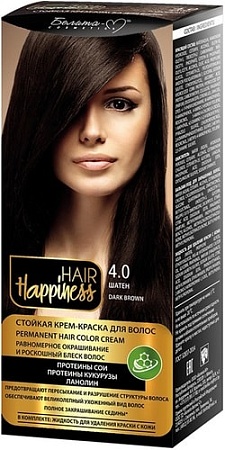 Белита-М Hair Happiness Стойкая 4.0 шатен