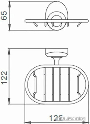 Мыльница Ekko E1602-1