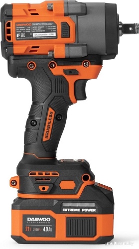 Гайковерт Daewoo Power DAX 6021Li Set (с 1-им АКБ, кейс)