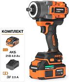 Гайковерт Daewoo Power DAX 6021Li Set (с 1-им АКБ, кейс)