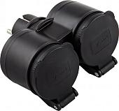 Разветвитель Electraline 55074 (черный)