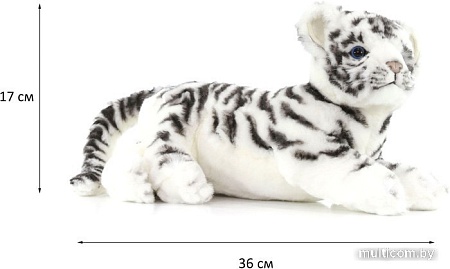 Классическая игрушка Hansa Сreation Детеныш тигра белый 4754 (36 см)