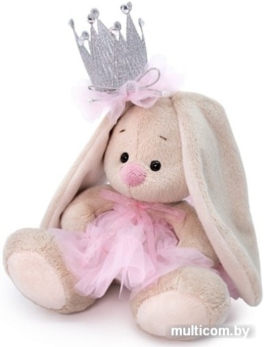 Классическая игрушка Зайка Ми в короне 15 см SidX-311