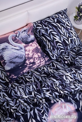 Постельное белье Миланика Романтика 1.5сп (поплин)