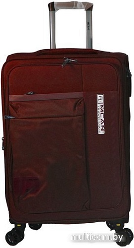 Чемодан-спиннер Mironpan 50127 63 см (бордовый)