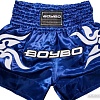 Шорты BoyBo для тайского бокса (L, синий)