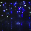 Бахрома Luazon Led-160 (3x0.6 м, белый/синий) [1080183]