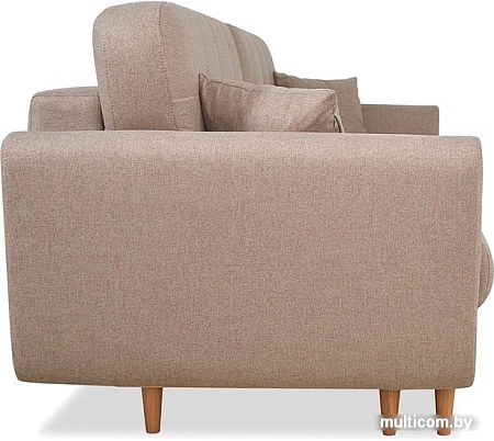 Диван PirroGroup Дакота (искусственная шерсть, sherst latte)