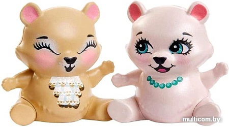 Кукла Enchantimals Брейли Миша и Бэннон Миша с питомцами GYJ07