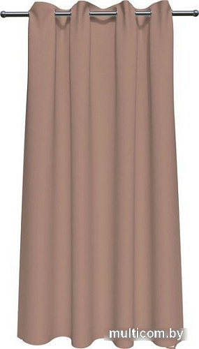 Штора Текстиль Тренд LTTSH5X6240 1.45x2.40м (какао, люверсы)