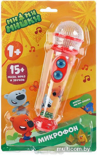 Микрофон Умка Ми-Ми-Мишки HT834-R