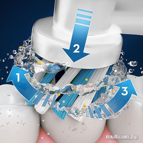 Электрическая зубная щетка Oral-B Vitality CrossAction D100.413.1 (голубой)