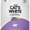 Наполнитель для туалета Cat&#039;s White Lavender Scented 10 л