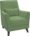 Интерьерное кресло Нижегородмебель Либерти ТК 231 (лаунж, зеленый)