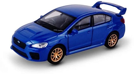 Легковой автомобиль Welly Subaru WRX STI GK/G14 43693W (красный)
