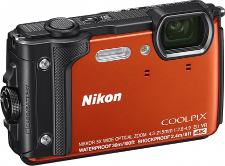 Фотоаппарат Nikon Coolpix W300 (красный)