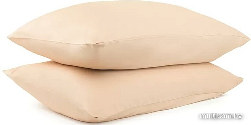 Постельное белье Tkano Essential TK20-PC0030 (2 шт, бежево-розовый)