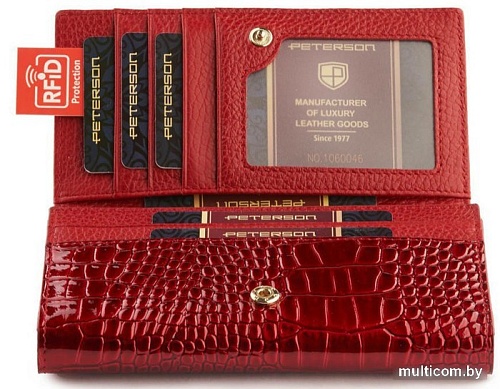 Кошелек Peterson PTN CR-466-RED (красный)