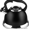 Чайник со свистком Mallony Classico Stile 985622 (черный матовый)