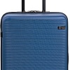 Чемодан-спиннер Torber Caspian T2055M 68 см (темно-синий)
