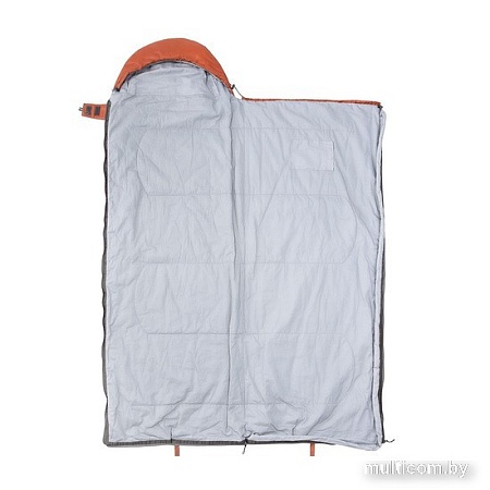 Спальный мешок Helios Toro Wide 300R (правая молния, оранжевый)