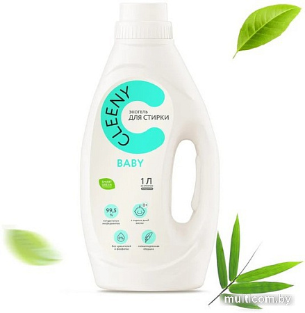 Гель для стирки Cleeny Для детского белья Концентрированный (1 л)