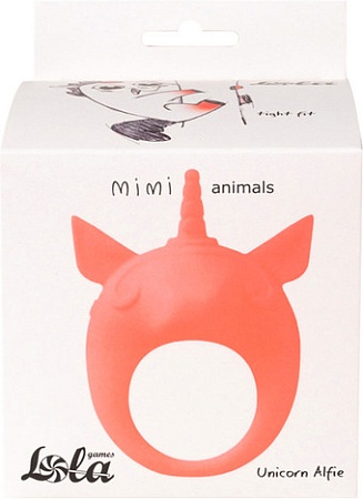 Виброкольцо Lola Games Unicorn Alfie 184540 7000-26Lola (оранжевый)