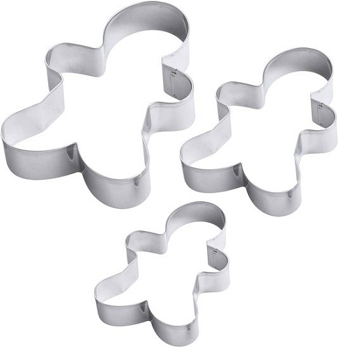 Форма для выпечки Мультидом Пряничный человечек AN8-50