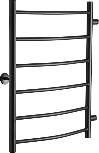 Полотенцесушитель Ростела Соната 500х700/6 1" (Ral 9005, боковое подключение)