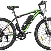 Электровелосипед Eltreco XT 600 D 2021 (черный/зеленый)