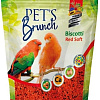 Корм для птиц Pet&#039;s Brunch Функциональный десерт Biscotti Red Soft 230 г
