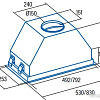 Кухонная вытяжка CATA GCX 53 SD