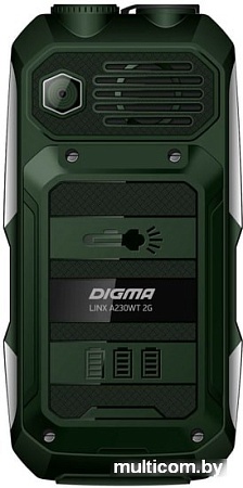 Мобильный телефон Digma Linx A230WT 2G (зеленый)
