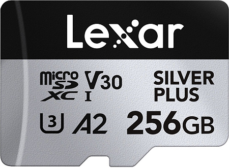 Карта памяти Lexar Professional SILVER PLUS microSDXC LMSSIPL256G-BNANG 256GB