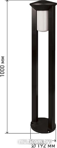 Садовый светильник ЭРА ФТУ 01-20-005