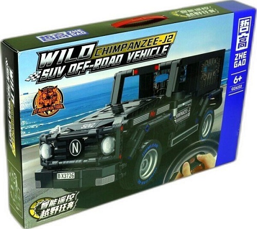 Конструктор Zhe Gao GZ6232 Скоростной внедорожник на радиоуправлении