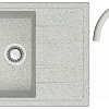 Кухонная мойка Berge BR-5850 + смеситель AM.PM Like F8007133 (серый)