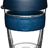 Многоразовый стакан KeepCup Longplay Brew M Spruce 340мл (синий)