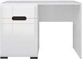 Туалетный столик без зеркала BMK Ацтека TOL1D1S/4/11 (белый/белый блеск/венге магия)